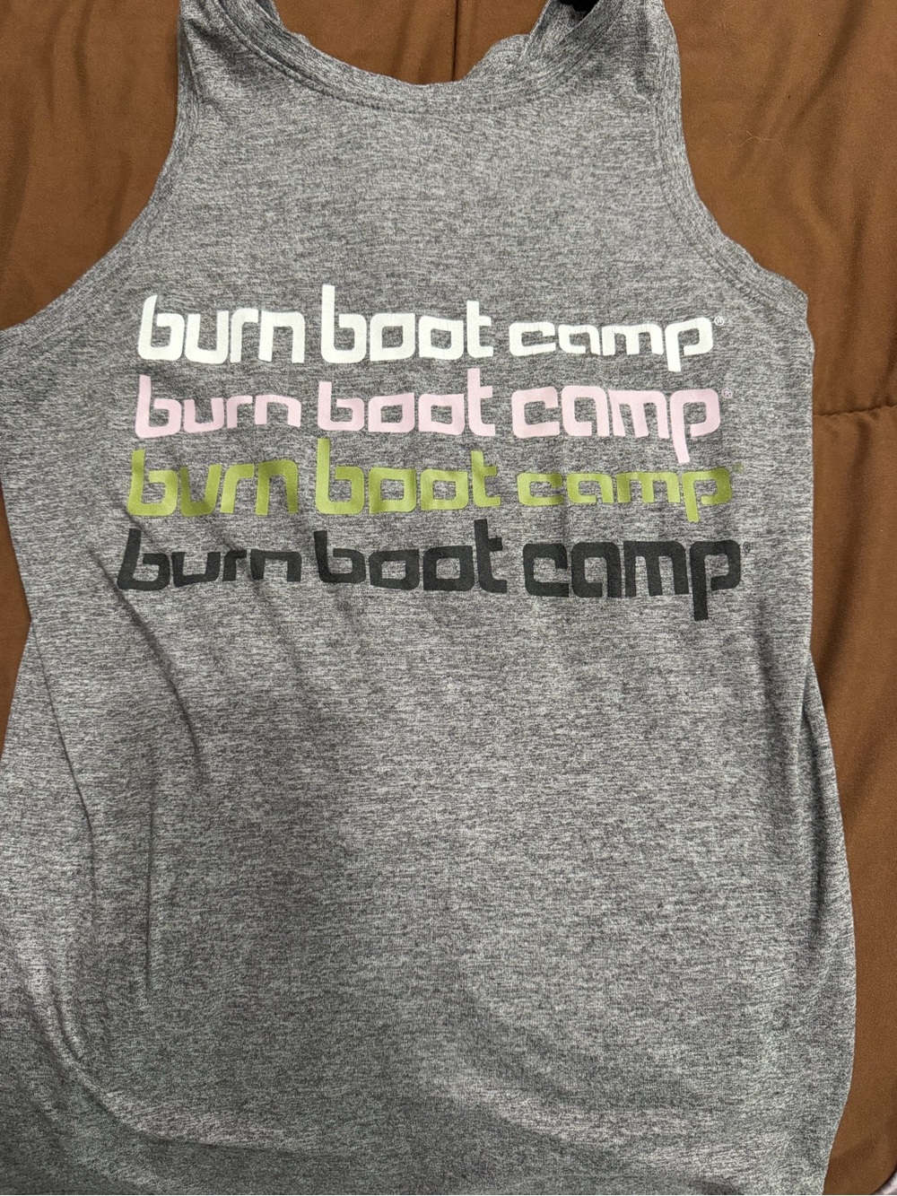 Burn bootcamp tank